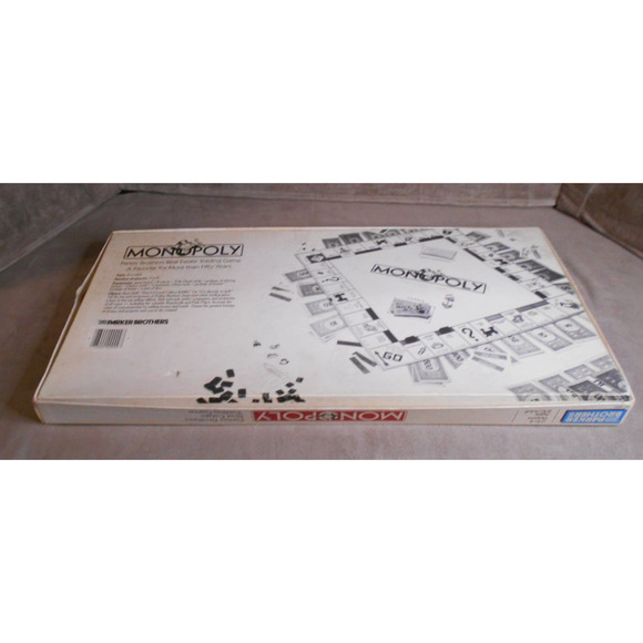 Monopoly Parker Bros no 0009 Boardgame Complete Vintage 1985 - Picture 9 of 11